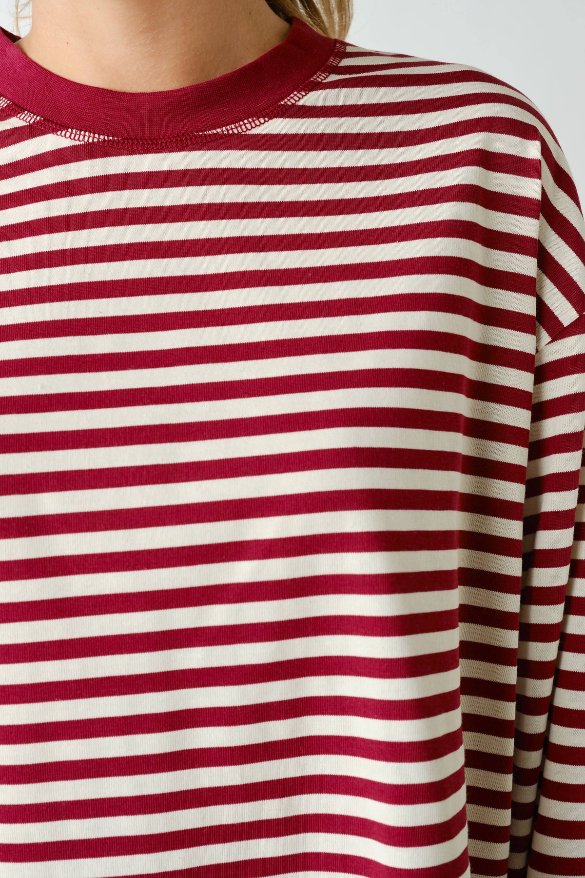 Mono B - Horizon Striped Long-Sleeve Tee