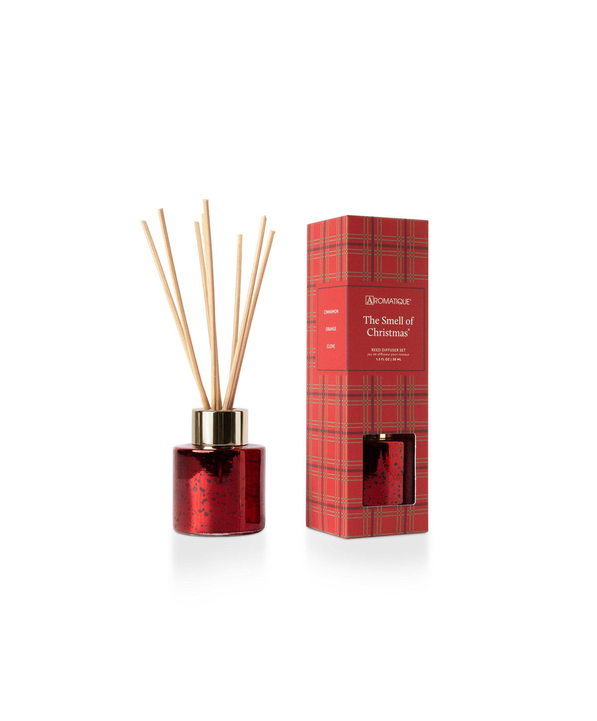 Aromatique - The Smell of Christmas® - Plaid Mini Reed Diffuser Set - 6 EA