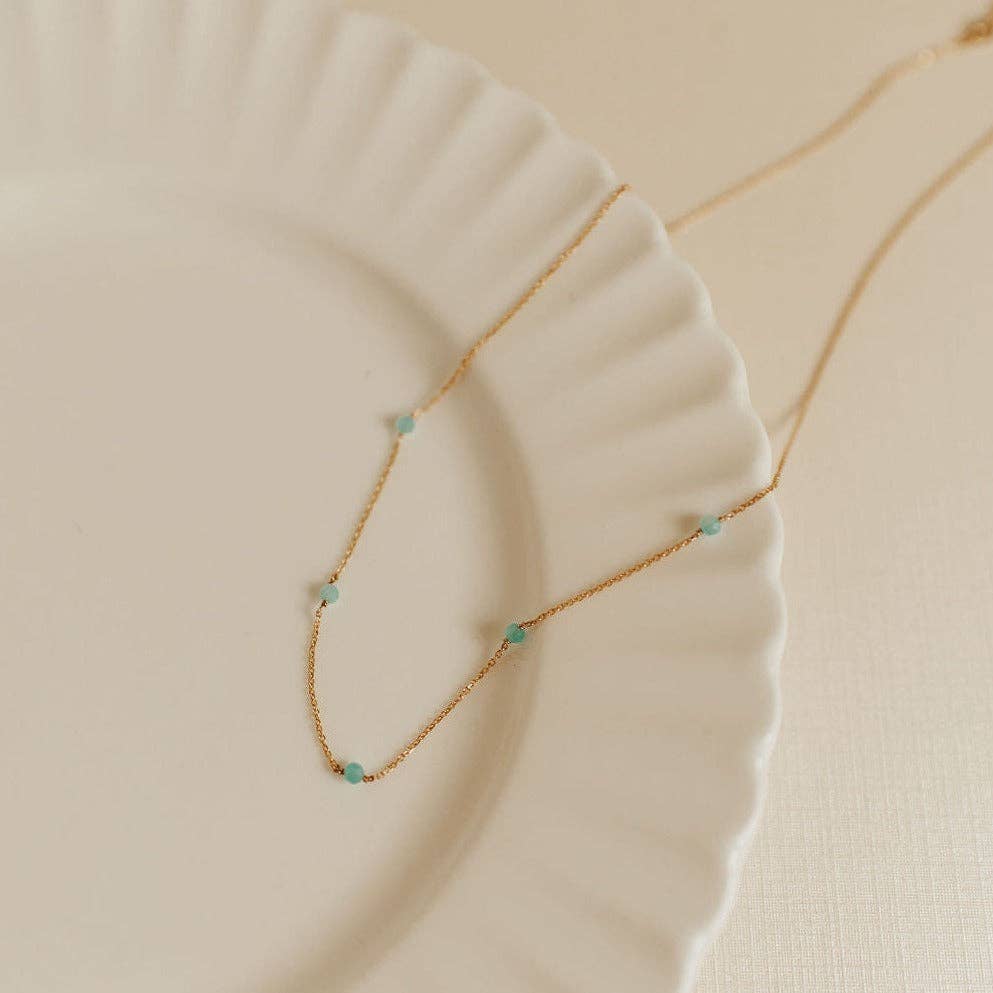 Well Spoken Necklace in Turquoise