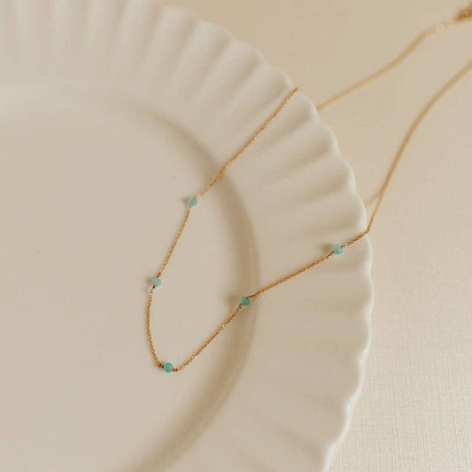 Well Spoken Necklace in Turquoise