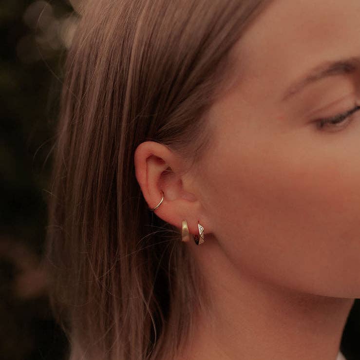 Mauve Jewelry Co. - Georgia Diamond Hoops