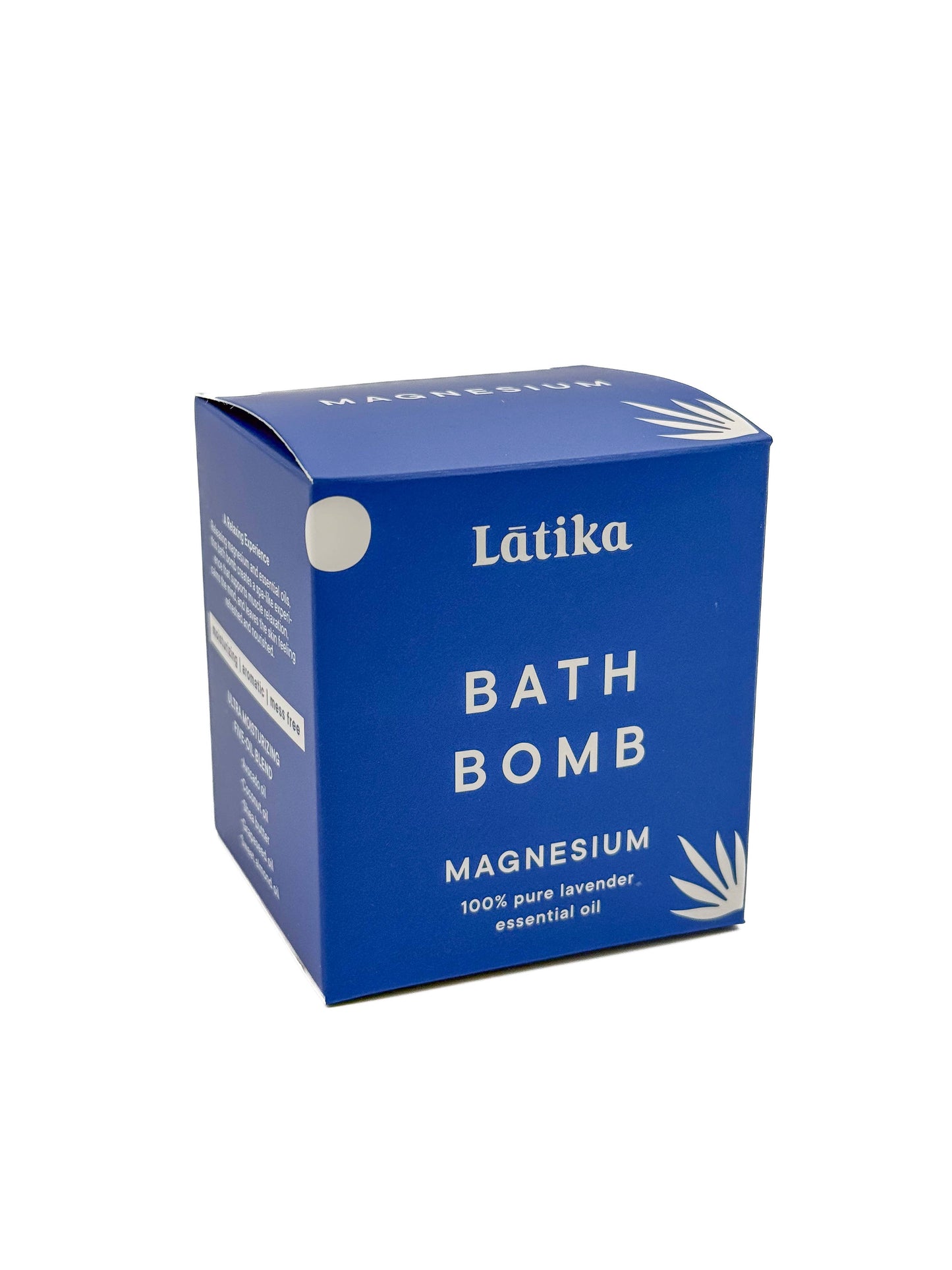 Latika Beauty - Magnesium Bath Bomb for Relaxation, Muscle Recovery, Sleep 