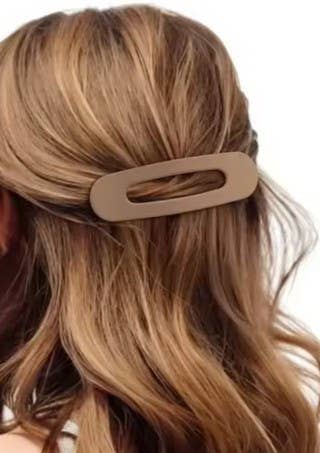 JOSSLYN by wall to wall - LARGE OVAL LAY DOWN FLAT HAIR CLAW