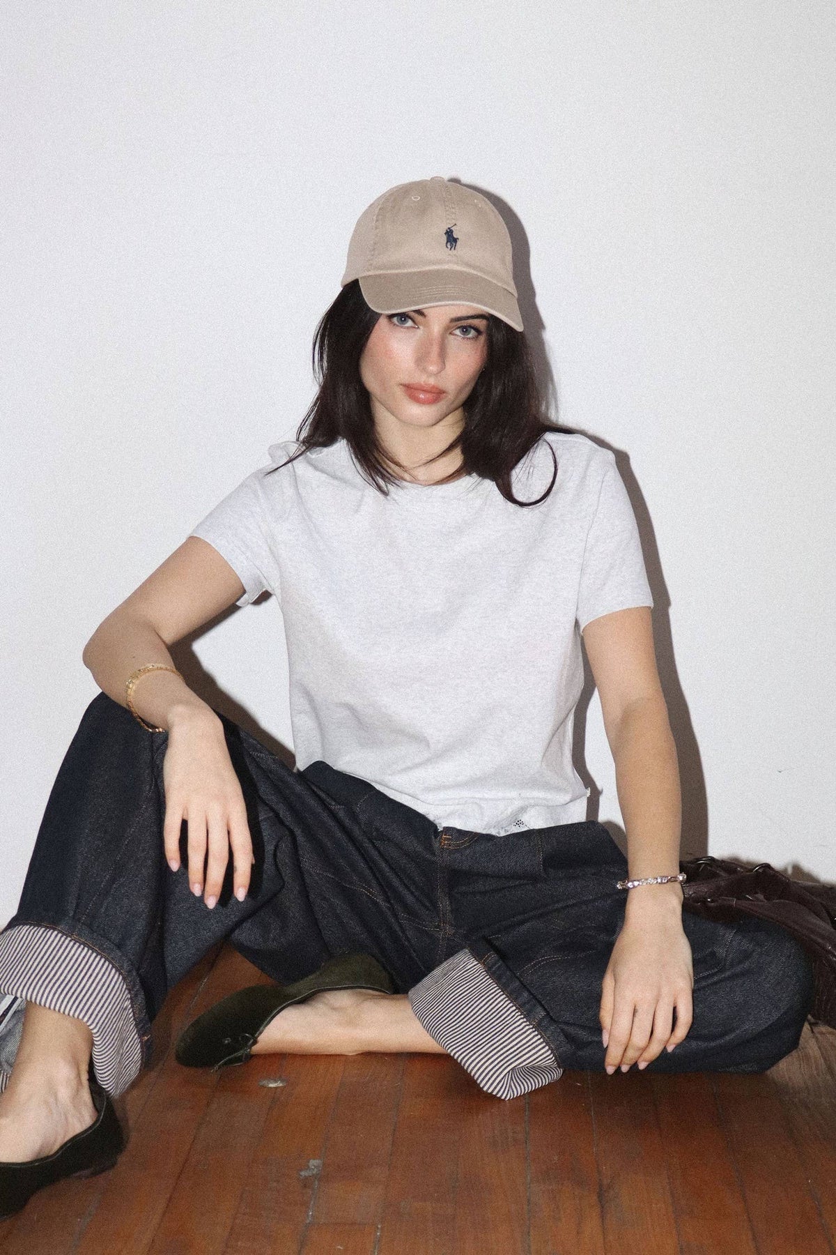 Bailey Rose - Lace Trim Short Sleeve Tee