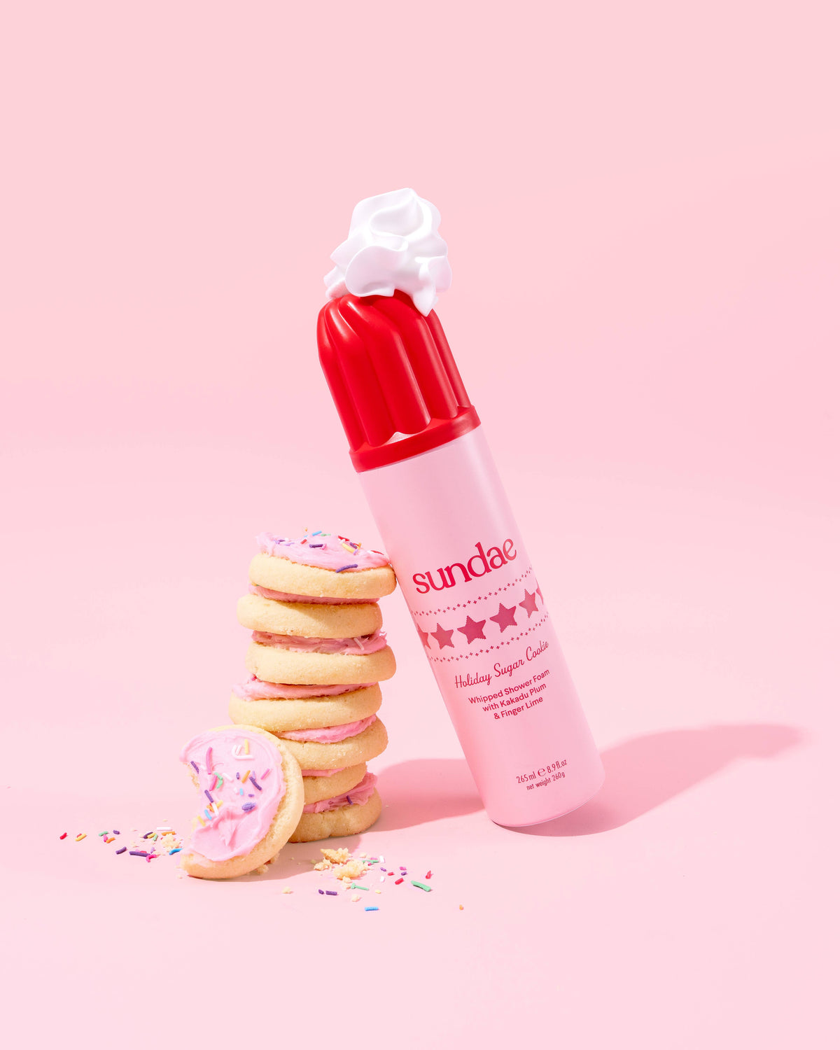 sundae body - Whipped Shower Foam Sugar Cookie Foaming Body Wash