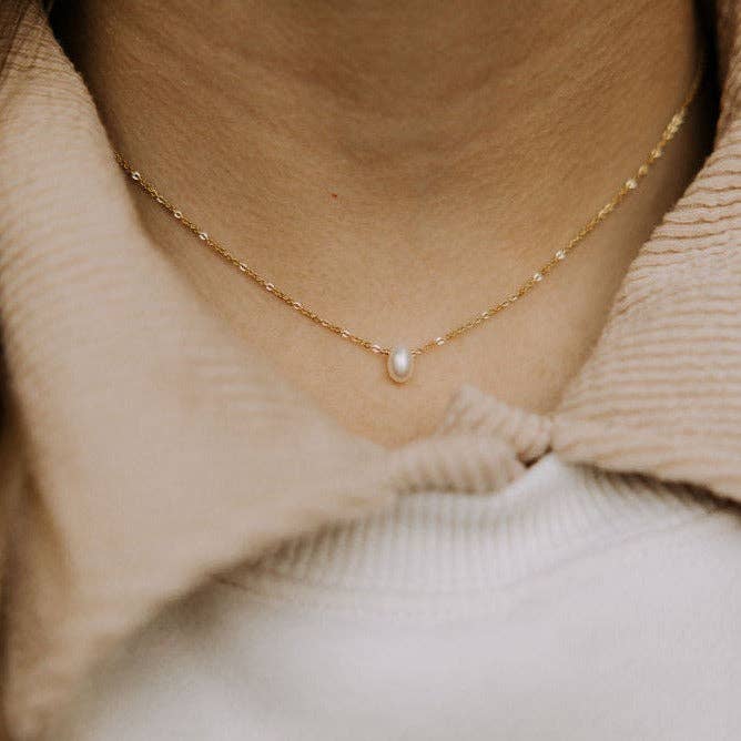Everyday Pearl Necklace