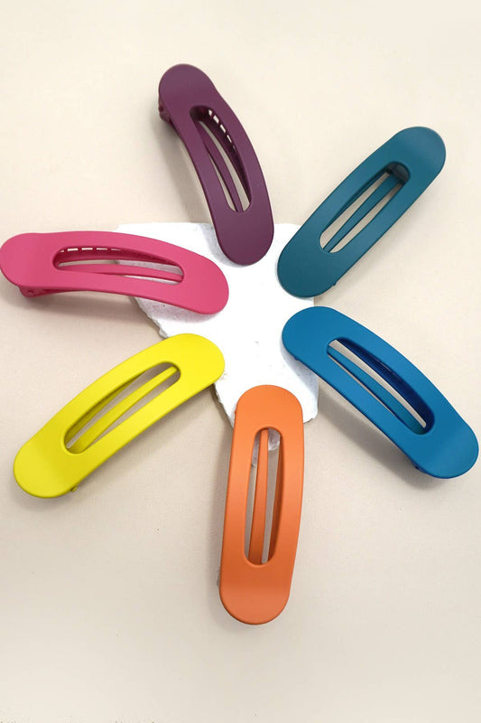 JOSSLYN by wall to wall - LARGE OVAL LAY DOWN FLAT HAIR CLAW