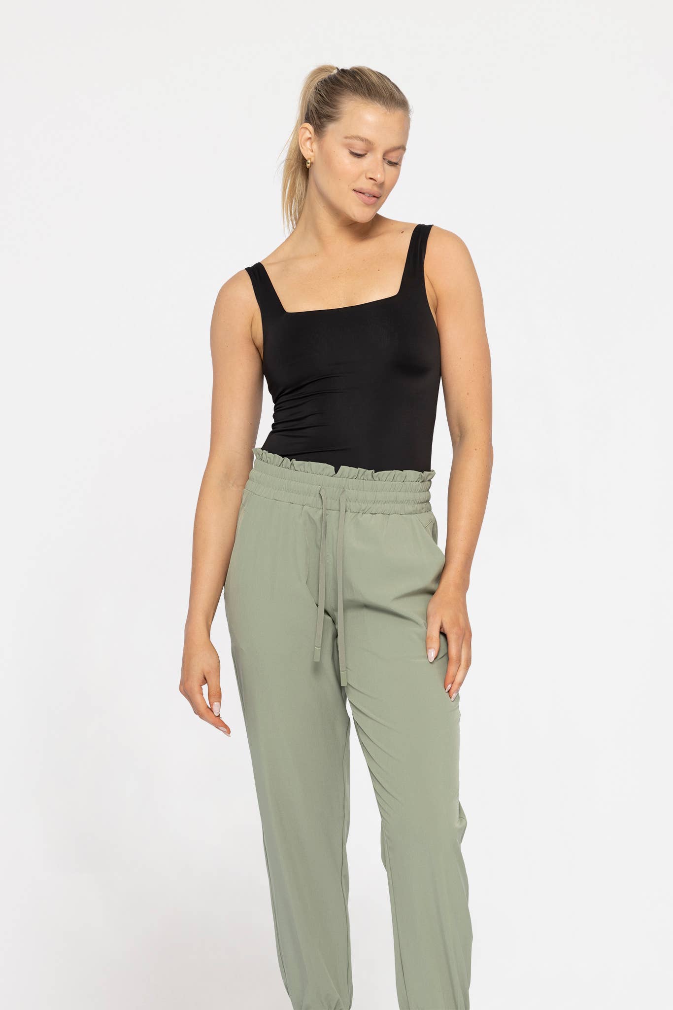 Mono B - Shine On Square Neck Bodysuit