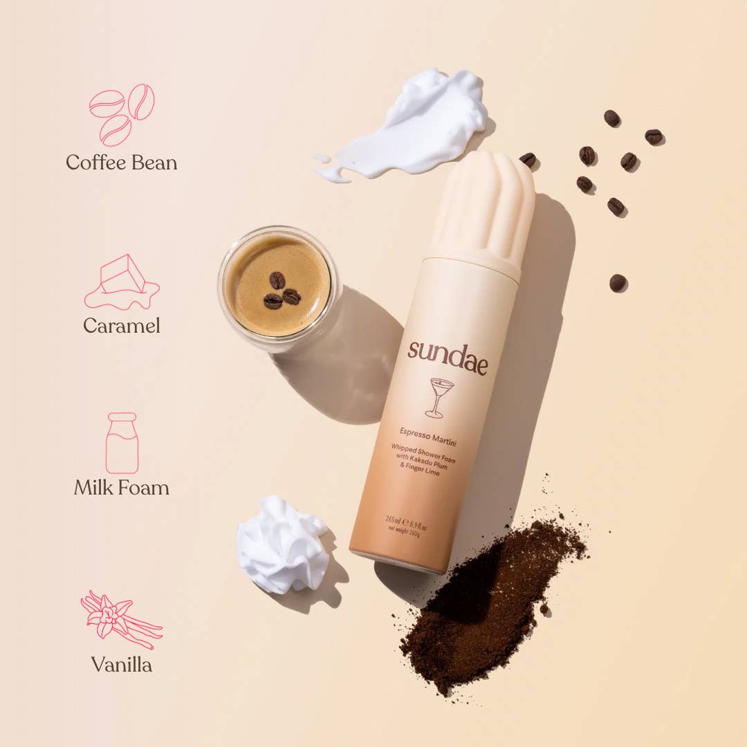 sundae body - Whipped Shower Foam Expresso Martini