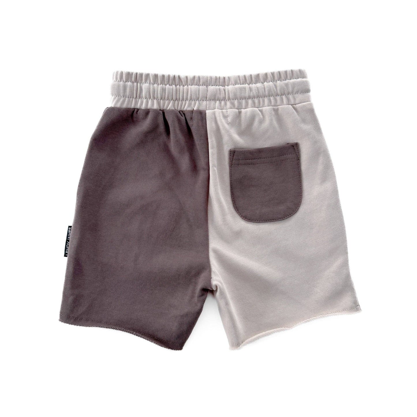 LENOX JAMES - COLOR BLOCK SHORTS - MOCHA