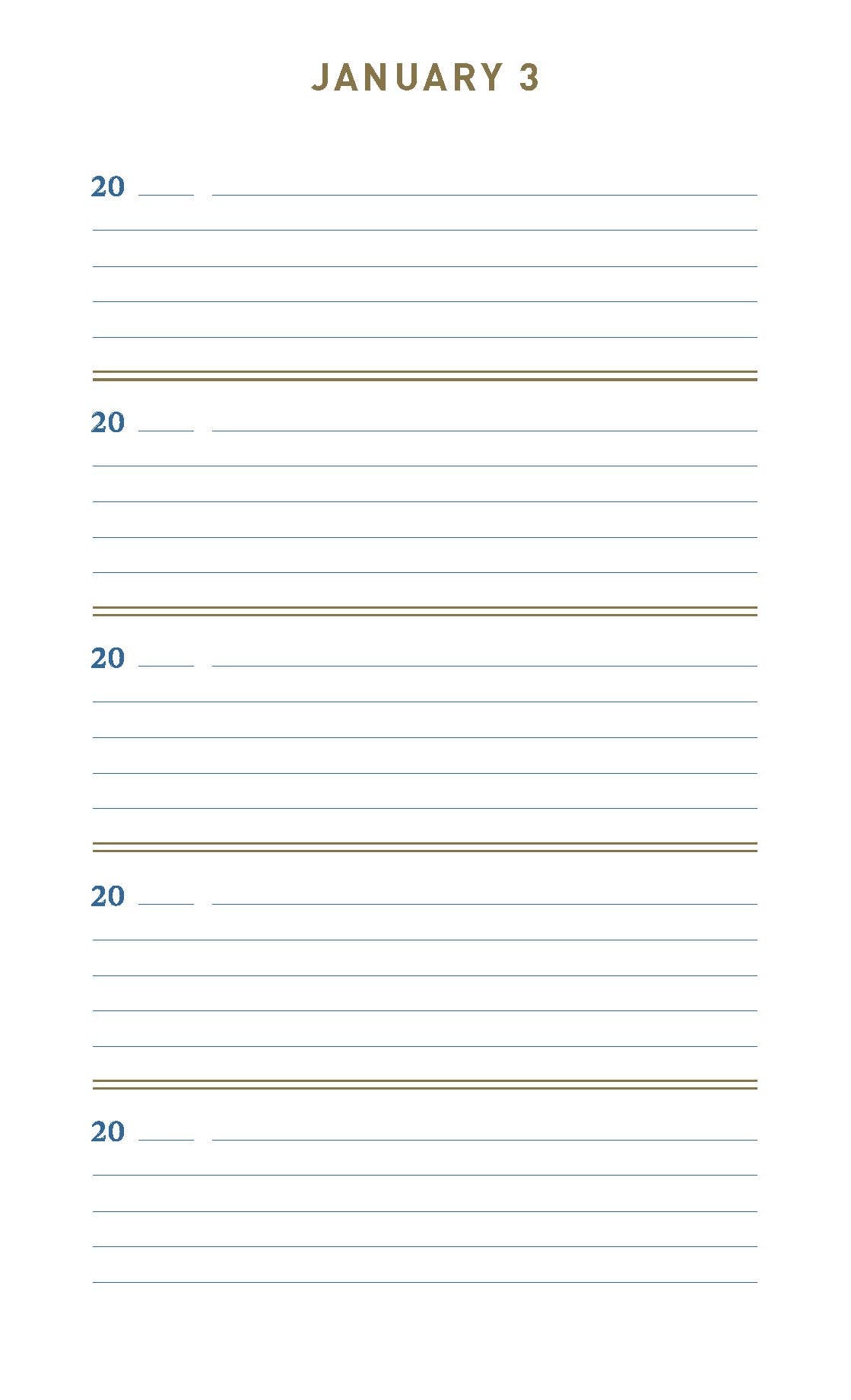 Chronicle Books - Denim One Line A Day