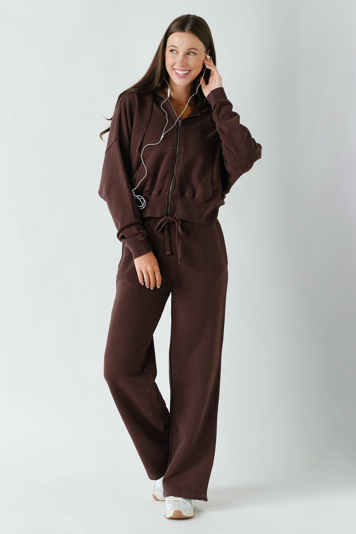 Mono B - Urban Ease Mineral Wash Hoodie Jacket