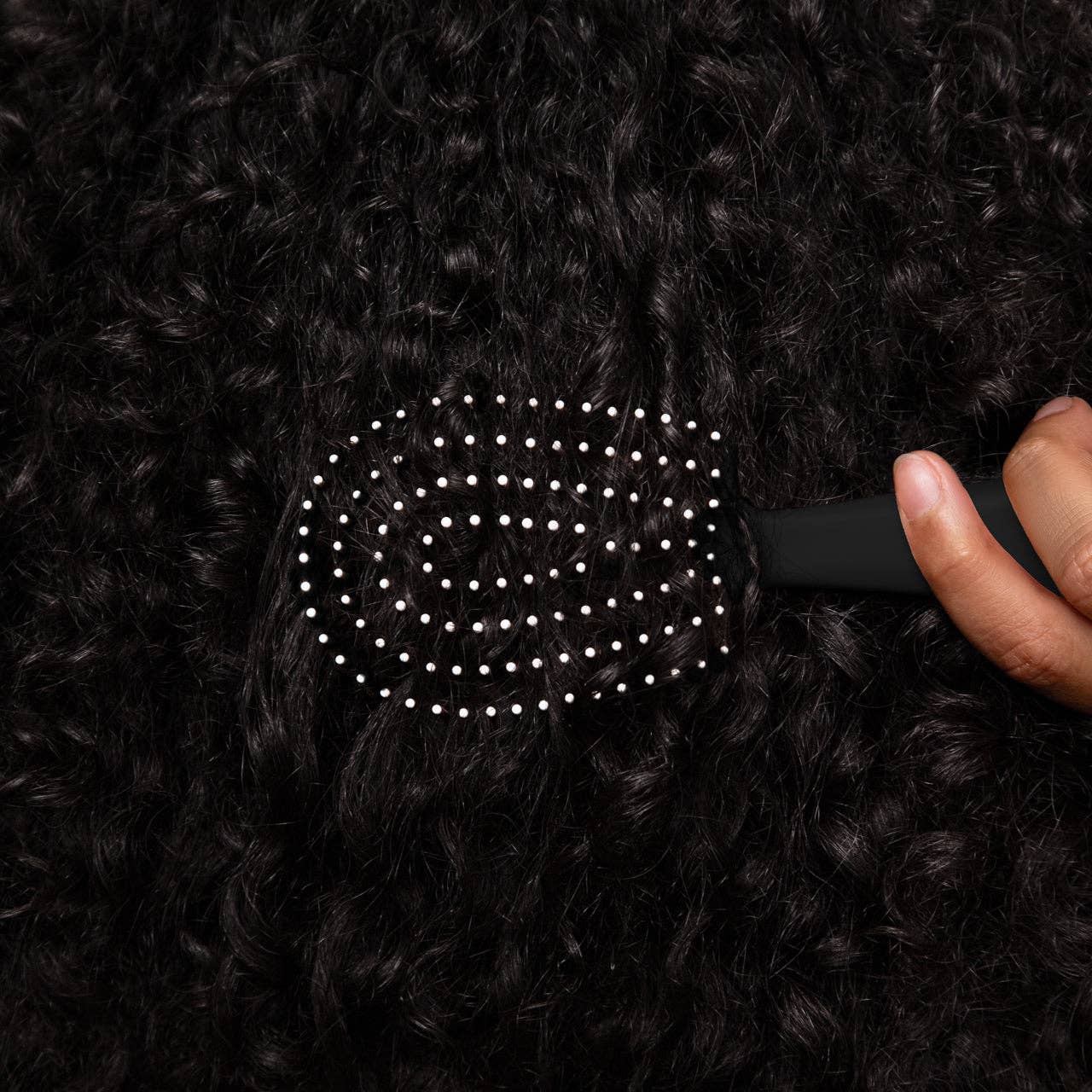 KITSCH - Mini Black Detangling Flexi Brush