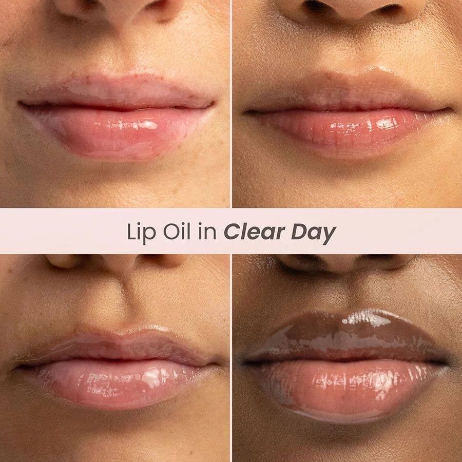 Burt's Bees - Clear Day Lip Oil With Sweet Almond Oil 0.5 oz. Blister Box