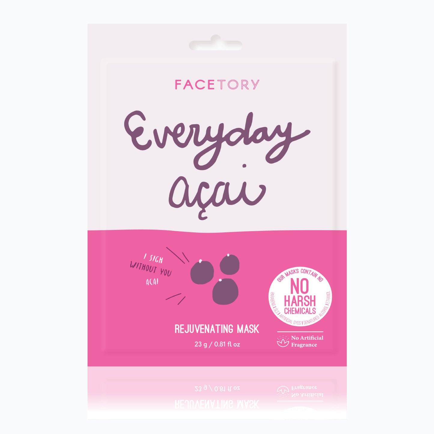 FaceTory - Face Mask - Korean Beauty - Rejuvenating - Everyday - Acai