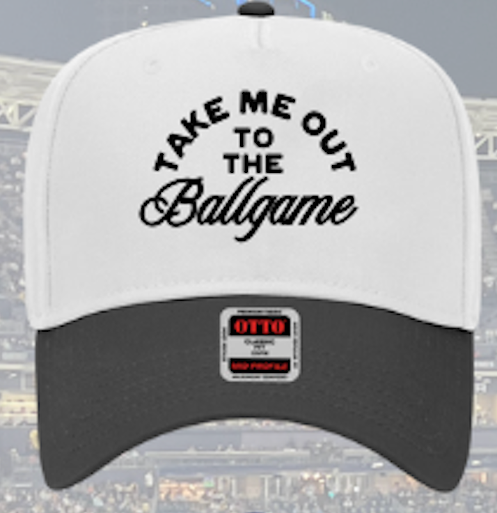 Ruby Moon - Take Me Out To The Ballgame-Baseball Game Hat