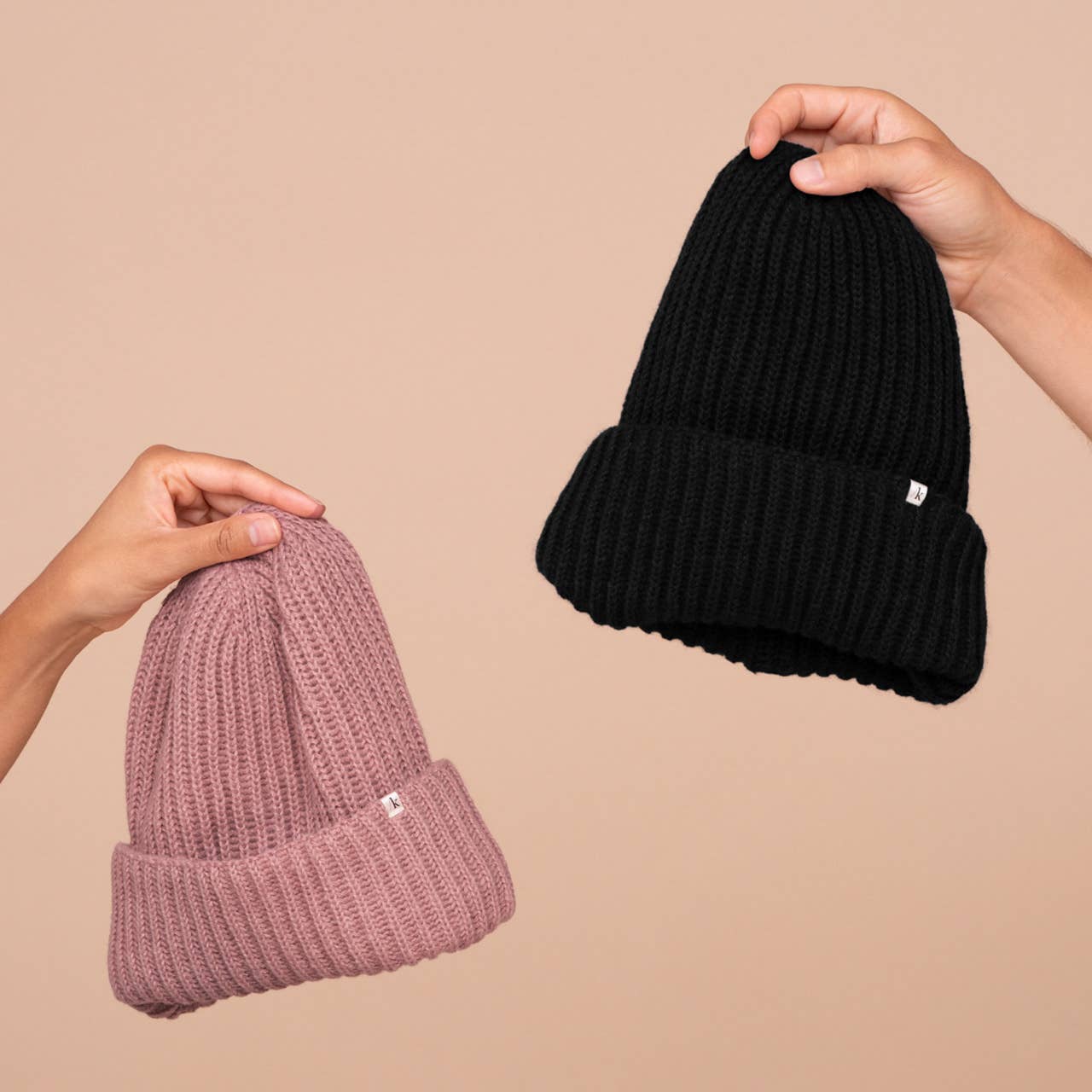 KITSCH - Glazey™ Satin-Lined Beanie - Black