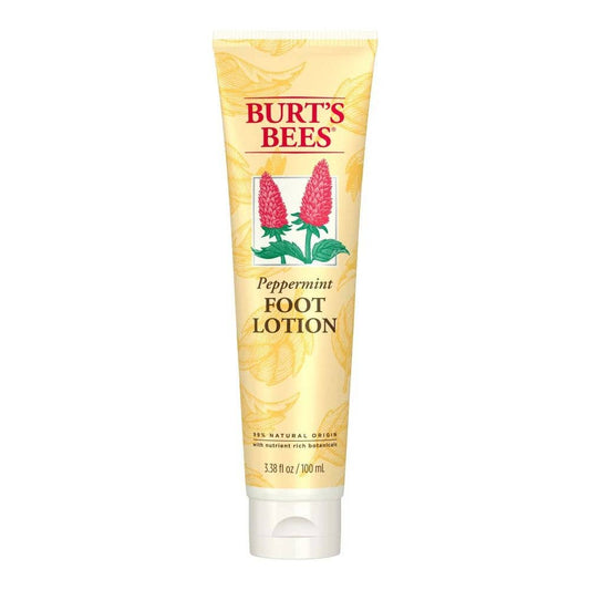 Burt's Bees - Peppermint Foot Lotion With Glycerin & Coconut Oil