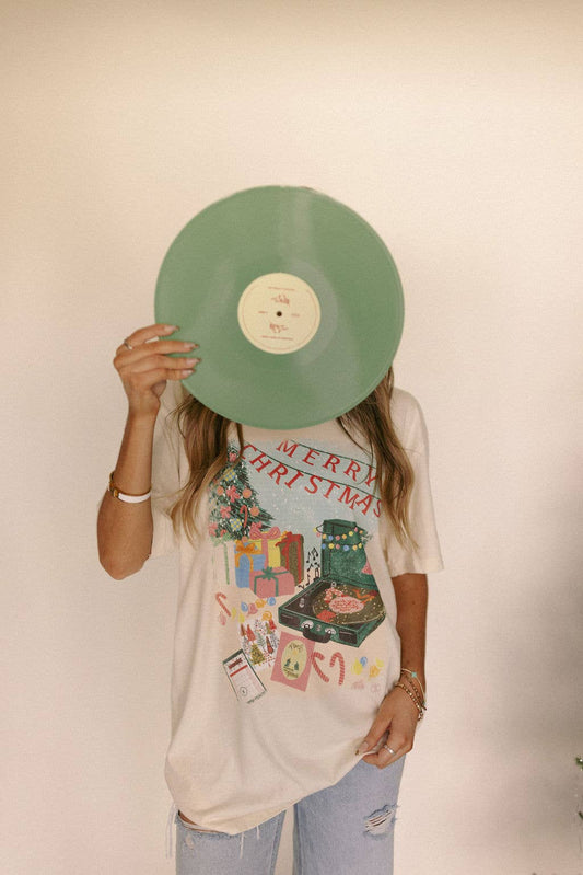 Vintage Style Christmas Graphic Tee