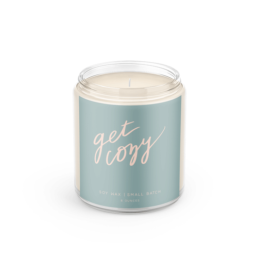 Poured Goods - Get Cozy - 8 oz Soy Candle