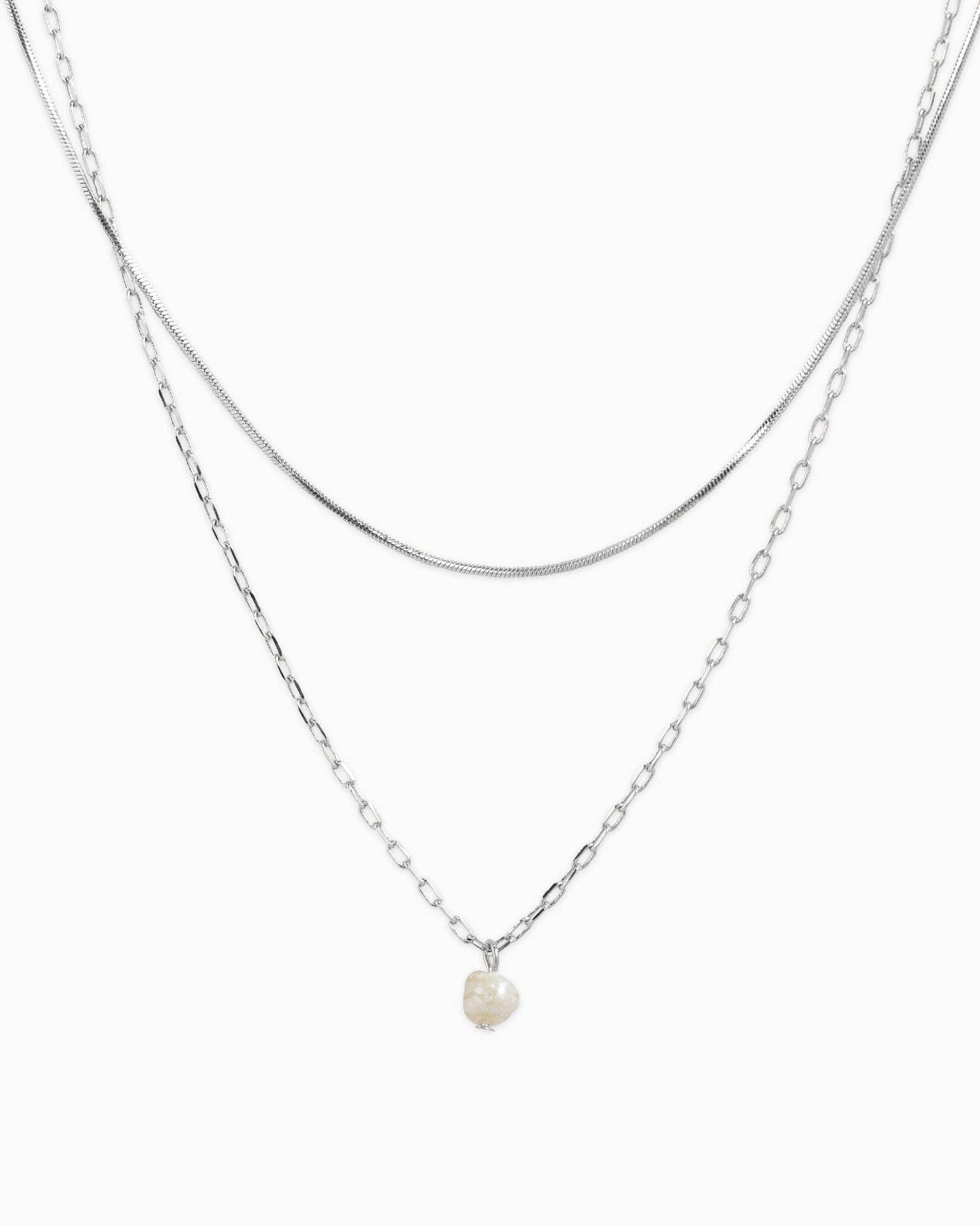 Sessori - Layered Freshwater Pearl Necklace