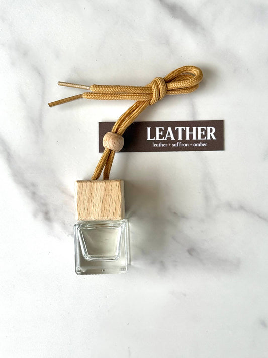 Everscent Candle Co. - Leather Mini Car Diffuser 