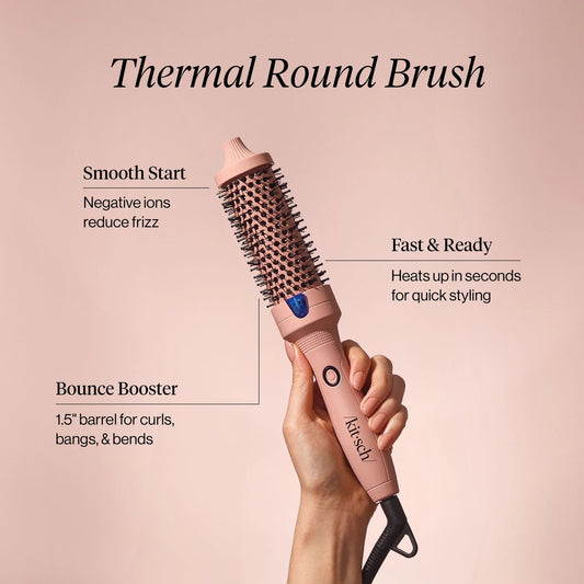 Kitsch - 1.5" Medium Thermal Round Brush